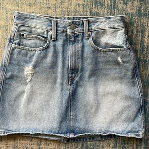 Calvin Klein ladies denim miniskirt